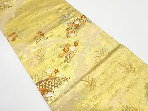 引箔　御所小袖錦織り出し　袋帯